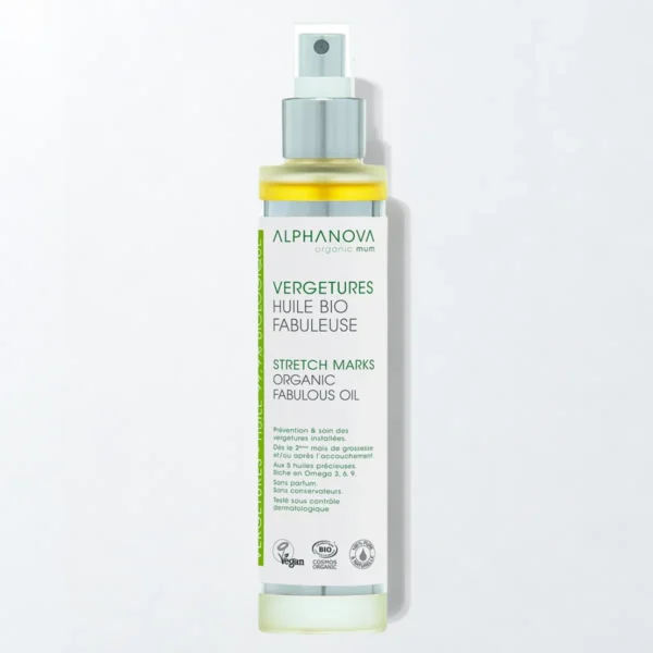 Huile vergetures fabuleuse bio | Alphanova organic mum