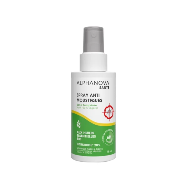 Spray anti moustiques zone tempérée