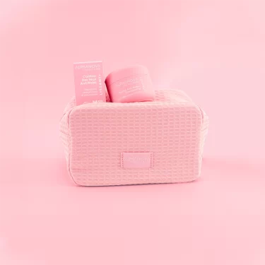 Trousse rose routine lissante alphanova thermal care