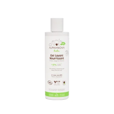 Gel lavant nourrissant bébé sans parfum peaux sensibles