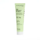 Gel nettoyant purifiant anti-imperfections bio sur fond blanc – soin visage naturel