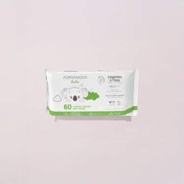 LINGETTES BEBE A L'EAU SANS PARFUM SANS RINÇAGE