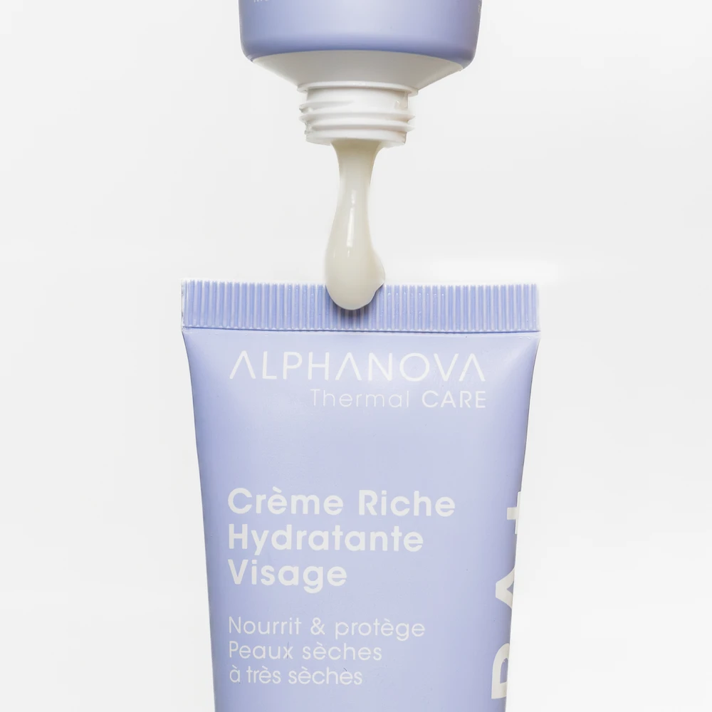 Texture crème riche hydratante HYDRA+ onctueuse fondante