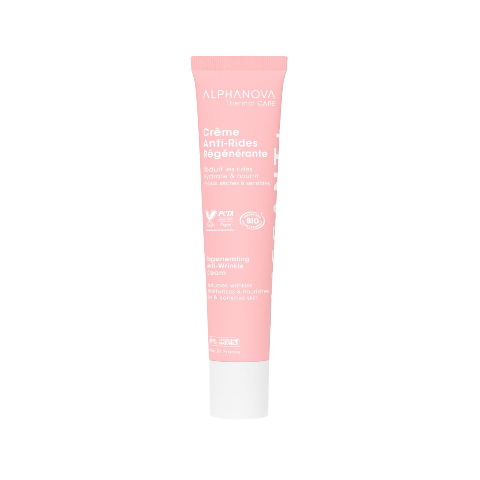 Crème Anti-Rides Régénérante – 40 ml Crème anti-rides régénérante Alphanova Thermal Care 40 ml
